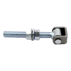 PSG cerniera cancello acciaio regolabile M16 con femmina – zincata, 150 mm