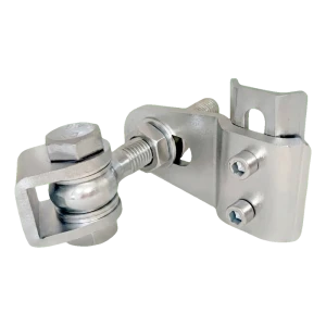 Cerniera per cancello regolabile M16 con cuscinetto a sfera – zincata
