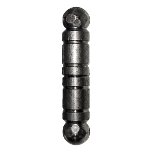 PSG cerniera decorativa tornita in acciaio per cancelli H122 × Ø24 mm