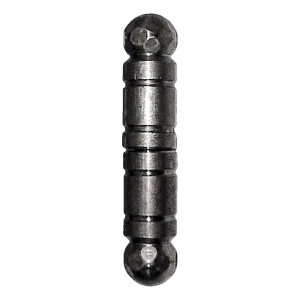 PSG cerniera decorativa torniata in acciaio H146 × Ø30 mm per cancelli e cancelletti
