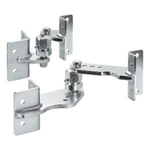 Comunello RS-100F – set di cerniere per cancelli avvitabili per pendii in salita