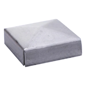 Postal – cappello a busta in acciaio per palo di recinzione 60×60 mm