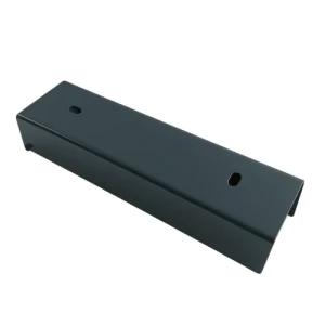 Profilato a C collegamento staffa per muretto 200x55 antracite grafite