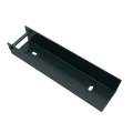Profilo a "C" connettore staffa per sottofondazione 200x50 antracite grafite GPV-700-31 (2)