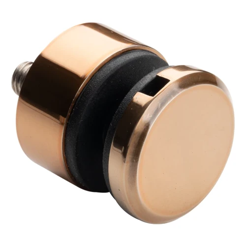 Supporto puntuale per vetro 6-12 mm fi 30/13/M8x40 AISI 304 sistema piatto ramato 000-481 (1)