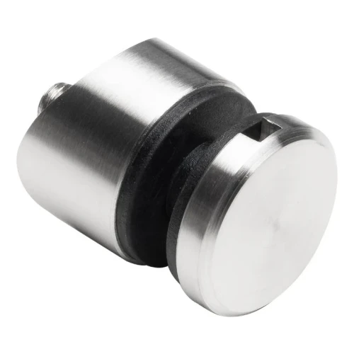 Attacco puntuale per vetro 6-12mm Ø 30/13/M8x40 AISI304 sistema 42,4 satinato 000-521 (1)