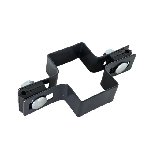 Staffa intermedia per pannelli di recinzione 60x40 antracite grafite GPV-700-01 (1)