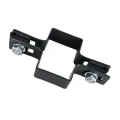 Staffa intermedia per pannelli di recinzione 60x40 antracite grafite GPV-700-01 (2)
