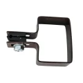 Morsetto terminale per pannelli di recinzione 40x60 marrone GPV-700-15 (2)