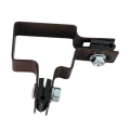 Morsetto angolare per pannelli di recinzione 40x60 marrone GPV-700-10 (2)