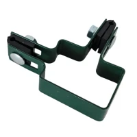 Staffa angolare per pannelli di recinzione 60x40 verde