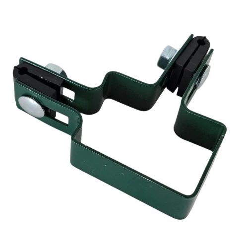 Morsetto angolare per pannelli di recinzione 40x60 mm verde GPV-700-08 (1)