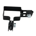 Morsetto angolare per pannelli di recinzione 40x60 mm nero GPV-700-07 (2)