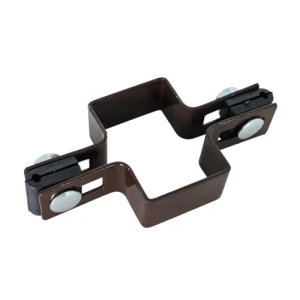 Staffa intermedia per pannelli di recinzione 60x40 bronzo