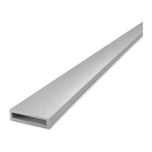 Tubo rettangolare in alluminio 10×40×2 mm – profilo chiuso L=2000 mm