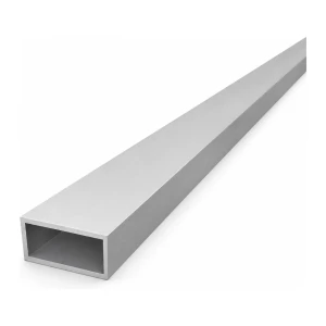 Tubo rettangolare in alluminio 20×40×2 mm EN AW-6060 – lunghezza 2000 mm