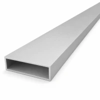 Tubo rettangolare in alluminio 20×70×2 mm – profilo chiuso EN AW-6060, L=2000 mm