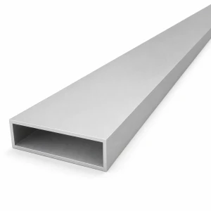 Tubo rettangolare in alluminio 20×70×2 mm – profilo chiuso EN AW-6060, L=2000 mm