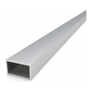 Tubo rettangolare in alluminio 25×40×2 mm – profilo chiuso EN AW-6060, L=2000 mm