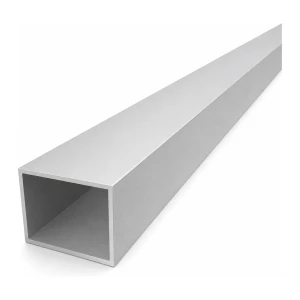 Tubo rettangolare in alluminio 40×50×2 mm – profilo chiuso EN AW-6060, L=2000 mm