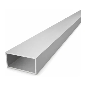 Tubo rettangolare in alluminio 30×60×2 mm – profilo chiuso L=2000 mm