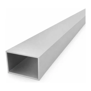 Tubo rettangolare in alluminio 40×60×2 mm – profilo chiuso EN AW-6060, lunghezza 2000 mm