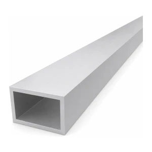 Tubo in alluminio rettangolare 40×60×4 mm EN AW-6060 – lunghezza 2000 mm