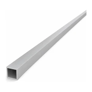 Tubo in alluminio quadrato 15×15×1,5 mm – profilo chiuso PA38 L=2000 mm