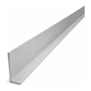 Angolare in alluminio asimmetrico 40×20×2 mm – profilo L, lunghezza 2000 mm