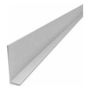 Angolare in alluminio a lati disuguali 60×20×2 mm – profilo L, lunghezza 2000 mm