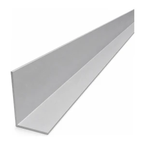 Angolare alluminio a lati disuguali 60×40×2 mm – profilo L, lunghezza 2000 mm