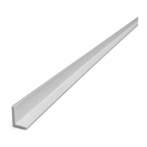 Angolare alluminio equilatero 15×15×2 mm – profilo L, lunghezza 2000 mm
