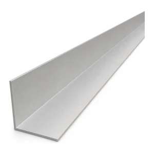 Angolare in alluminio equilaterale 50×50×2 mm – profilo L, lunghezza 2000 mm