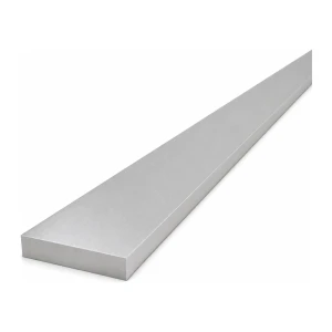 Piattina in alluminio 50×10 mm EN AW-6060, lunghezza 2000 mm