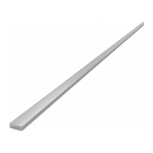 Piatto in alluminio EN AW-6060 10×3 mm, lunghezza 2000 mm