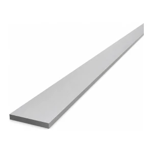 Piattina in alluminio 40×5 mm EN AW-6060 – profilo piatto L=2000 mm
