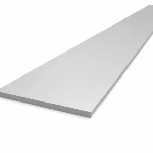 Piatto in alluminio EN AW-6060 T64 100×5 mm – lunghezza 2000 mm
