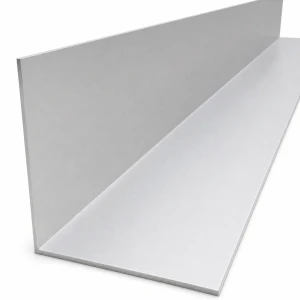 Angolare alluminio equilaterale 100×100×2 mm – profilo L, lunghezza 2000 mm