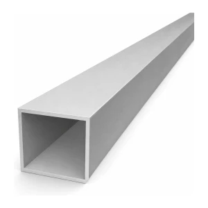 Profilo in alluminio quadrato 40x40x2 mm lunghezza 2 m PA38 EN AW-6060 T66