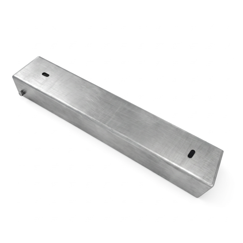 Profilo a C di collegamento supporto per muretto 300x55 zincato GPV-700-49 (1)