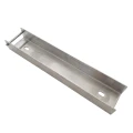 Profilo a C di collegamento supporto per muretto 300x55 zincato GPV-700-49 (2)