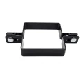 Staffa intermedia per pannelli recinzione 100x100 mm nero 000-778 (3)