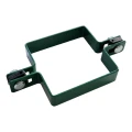 Staffa intermedia per pannelli di recinzione 100x100 mm verde 000-779 (1)