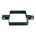 Staffa intermedia per pannelli di recinzione 100x100 mm verde 000-779 (2)