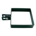 Staffa terminale per pannelli di recinzione 100x100 mm verde 000-783 (3)