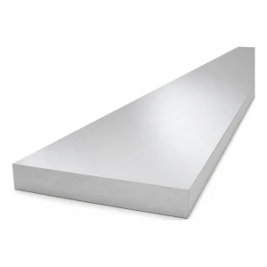 Piatto in alluminio EN AW-6060 T64 – 100×15 mm, lunghezza 2000 mm