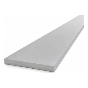 Piattina in alluminio EN AW-6060 80×8 mm, lunghezza 2000 mm – profilo piatto