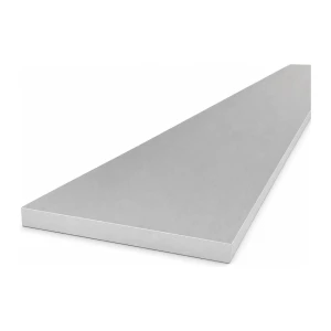 Piatto in alluminio 100×8 mm EN AW-6060 – profilo piatto L=2000 mm