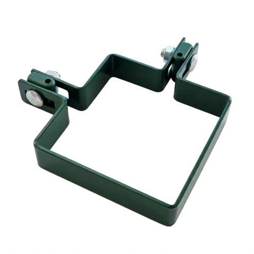 Staffa angolare per pannelli di recinzione 100x100 mm verde 000-775 (1)