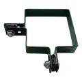Staffa angolare per pannelli di recinzione 100x100 mm verde 000-775 (2)